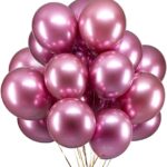 CHROME BALLOONS PINK