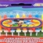 CANDLES WITH MICKEY STAND