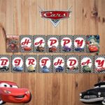 HAPPY BIRTHDAY BANNER CAR