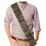 GLITTER SASH DAD TO BE