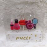 Cupcake Makeup's Wax Candles (Multi Color, Pack of 5)